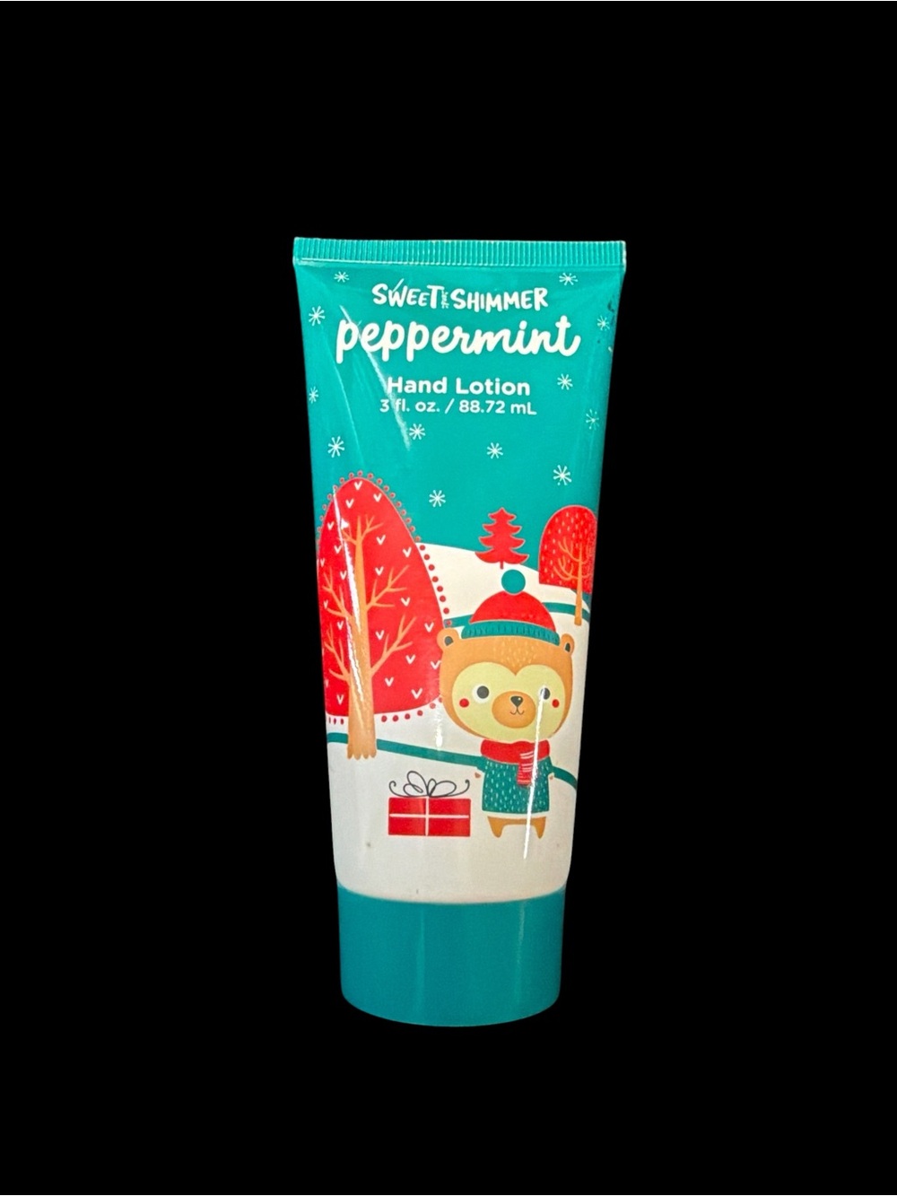 Brand New Sealed Sweet And Shimmer Peppermint Hand Lotion by Groovi Beauty 3 oz